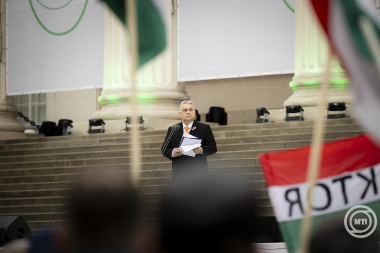 Március 15. - Orbán Viktor: uniót, de Ukrajna nélkül